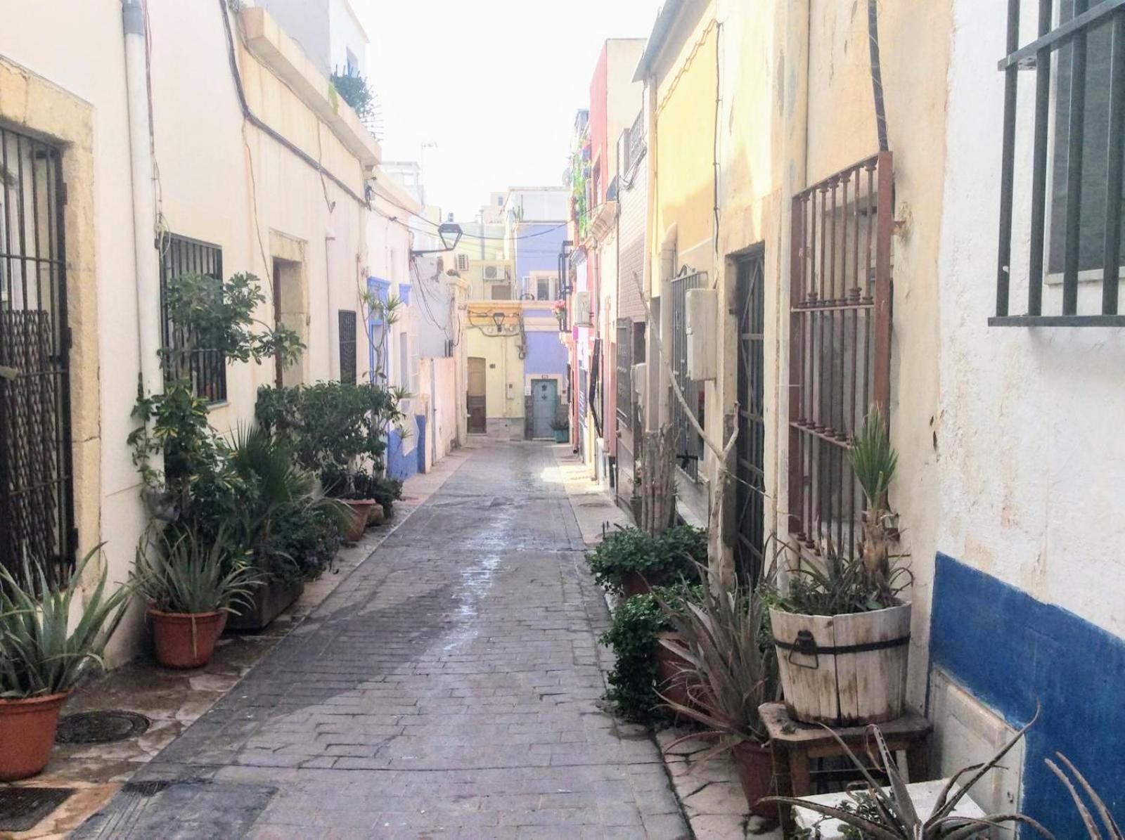 Casita La Paloma Bonita Del Pescador Hasta 5 Personas En El Casco Antiguo La Medina Centro Almeria Bajo Alcazaba Terraza Buena Vista Parking Privado Y Sabanas En Opcion ภายนอก รูปภาพ